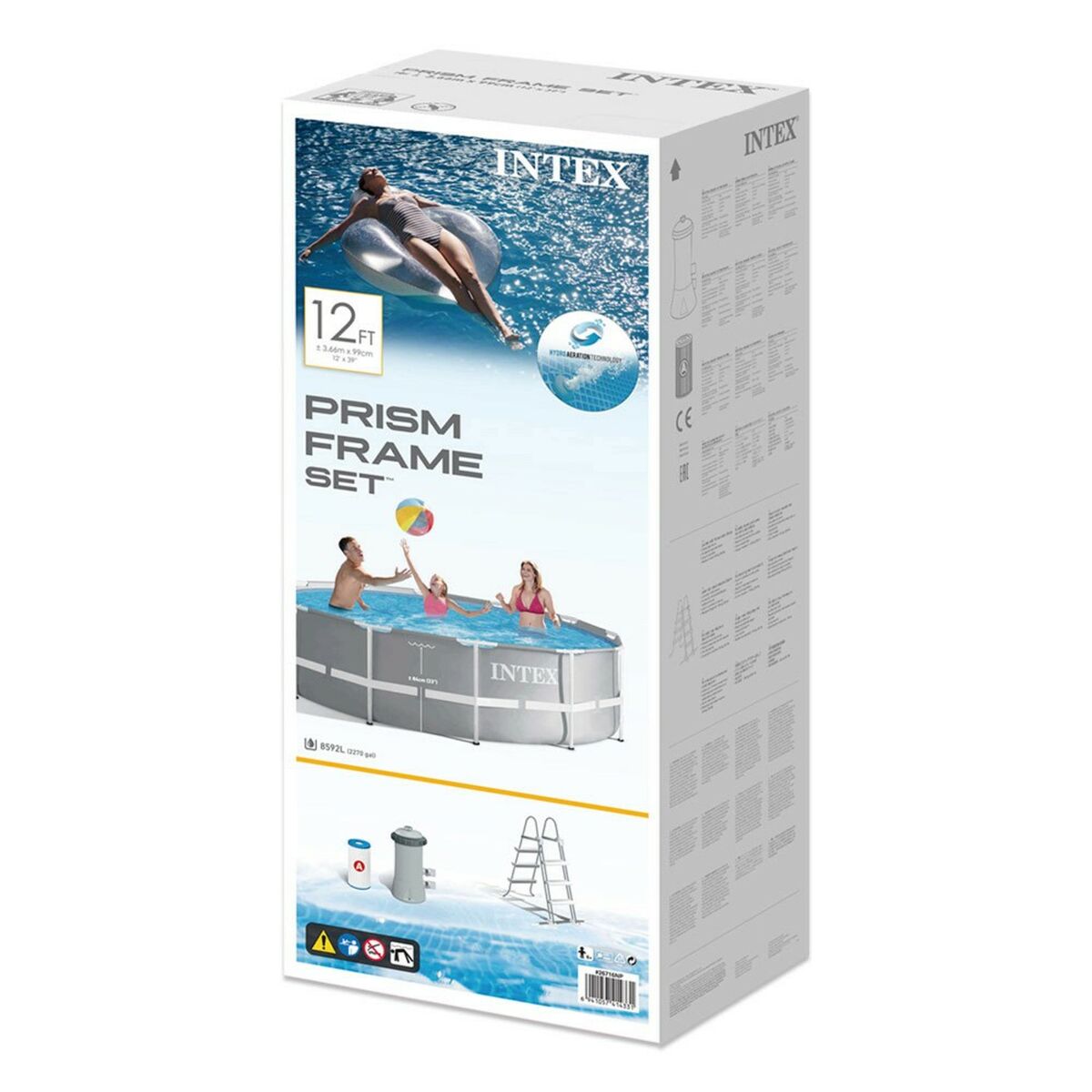 flyttbar pool Intex 26716 366 x 99 x 366 cm